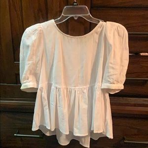 Peplum blouse